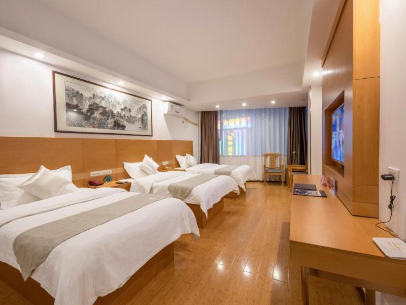 Greentree Inn Guangxi Guilin Lingui Jinshan Square Jinshui Road Express Hotel מראה חיצוני תמונה